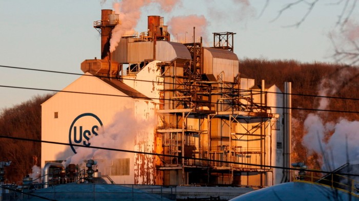 US Steel Clairton Coke Works in Clairton, Pennsylvania