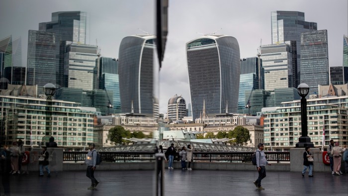 City of London skyline