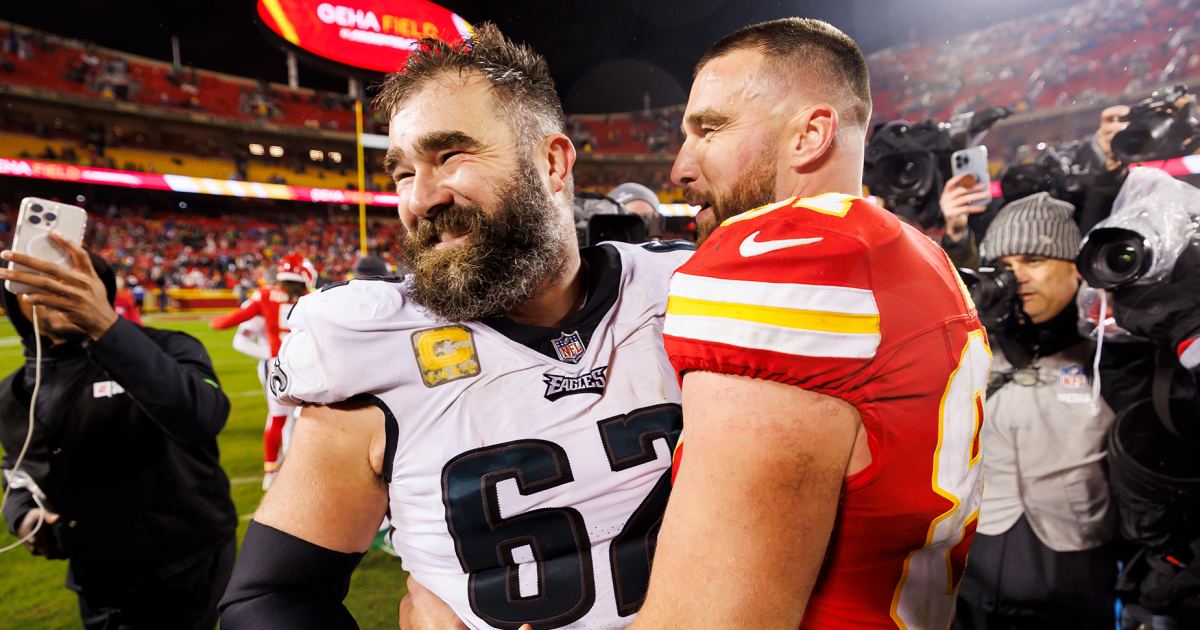 Jason Kelce Debates What to Wear for Chiefs vs. Eagles Super Bowl