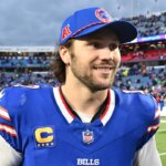 Bills' Josh Allen jokes teams should 'stay away' from offensive coordinator amid head coaching interest