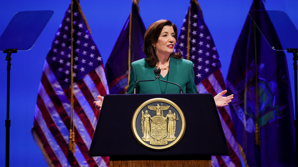 New York Gov. Kathy Hochul unveils plan to offer free tuition at city, state colleges