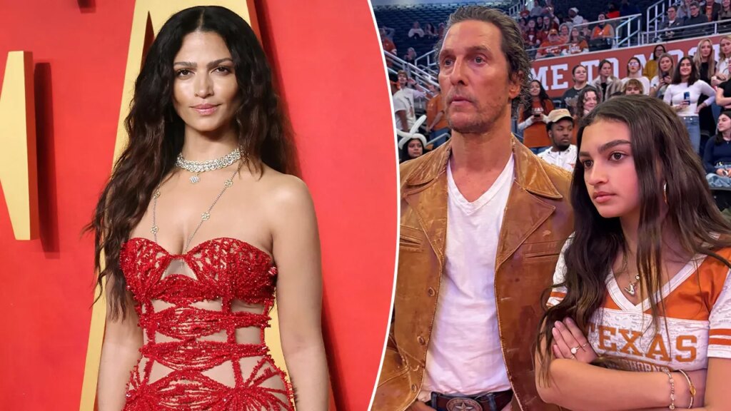 Matthew McConaughey's teen daughter bears striking resemblance to mom Camila