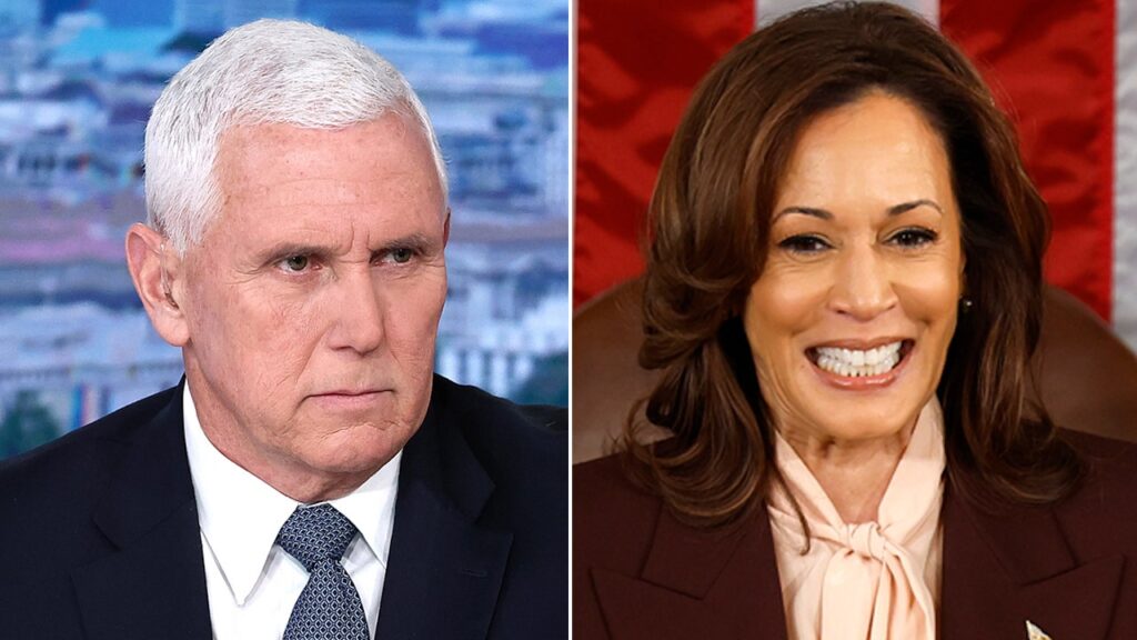 Pence calls it 'particularly admirable' for VP Harris to preside over election certification following loss