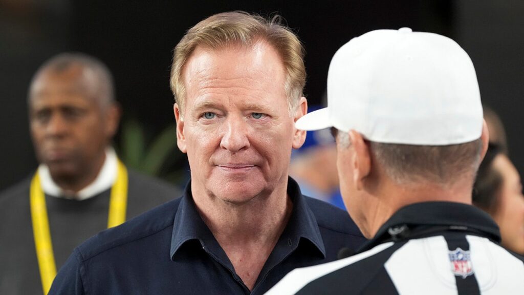 Roger Goodell talks NFL's decision to relocate Rams-Vikings playoff game amid LA wildfires