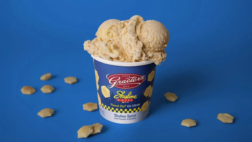 Skyline Chili-flavored ice cream combines two Ohio favorites