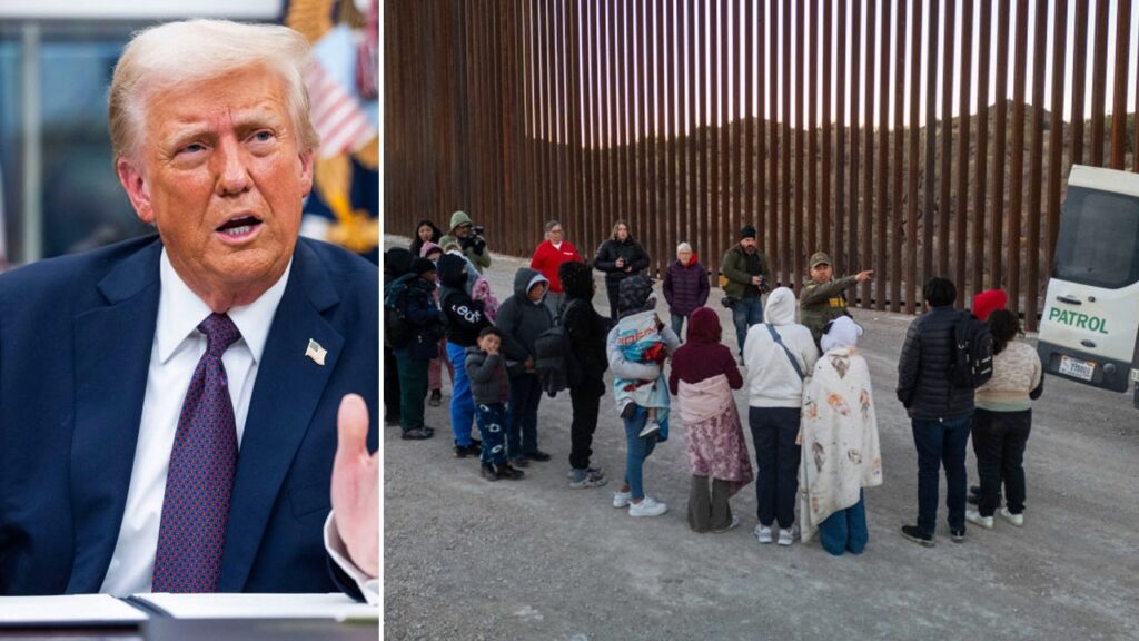 Border encounters drop sharply as Trump launches crackdown on illegal immigration