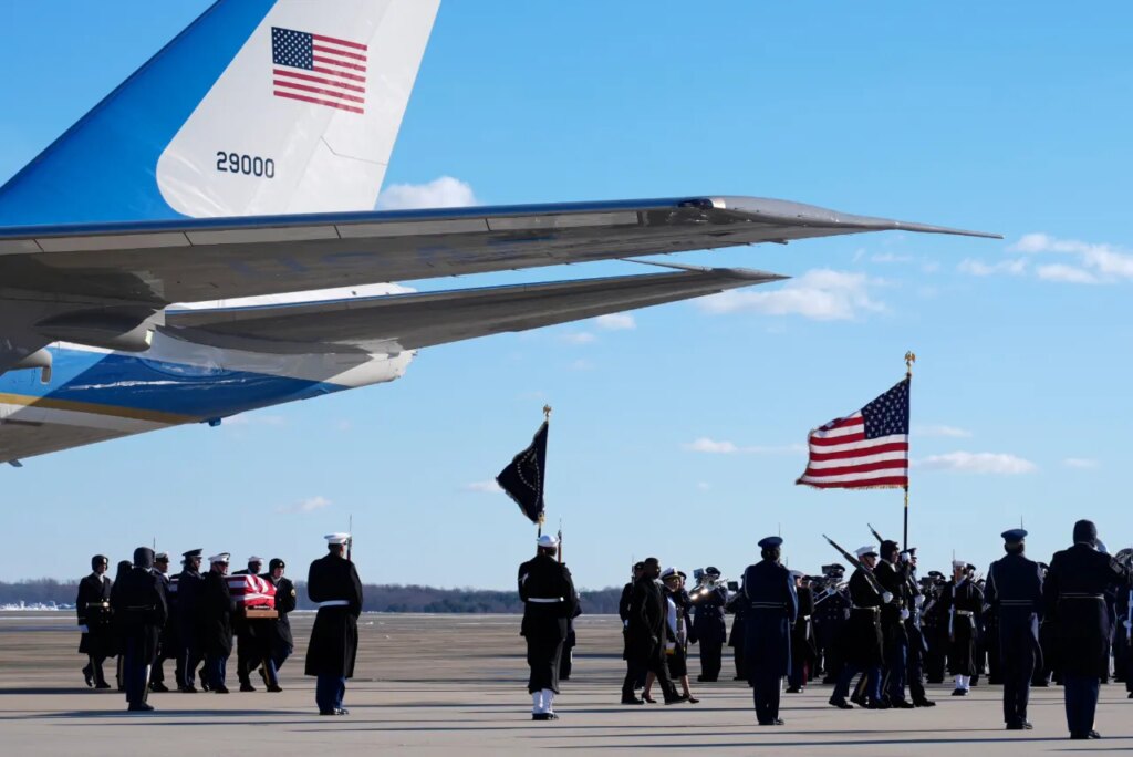 An 'extraordinary man': Former President Carter lies in state at Capitol