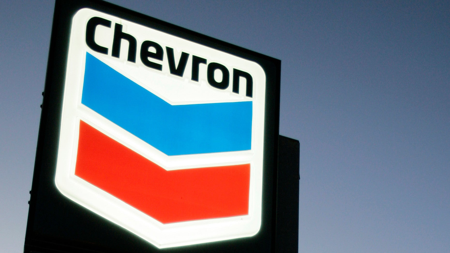 A Chevron sign