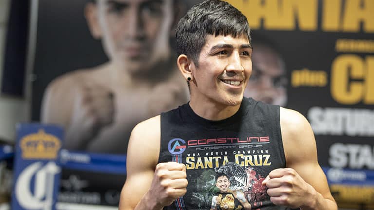 WATCH Leo Santa Cruz predicts knockout victory