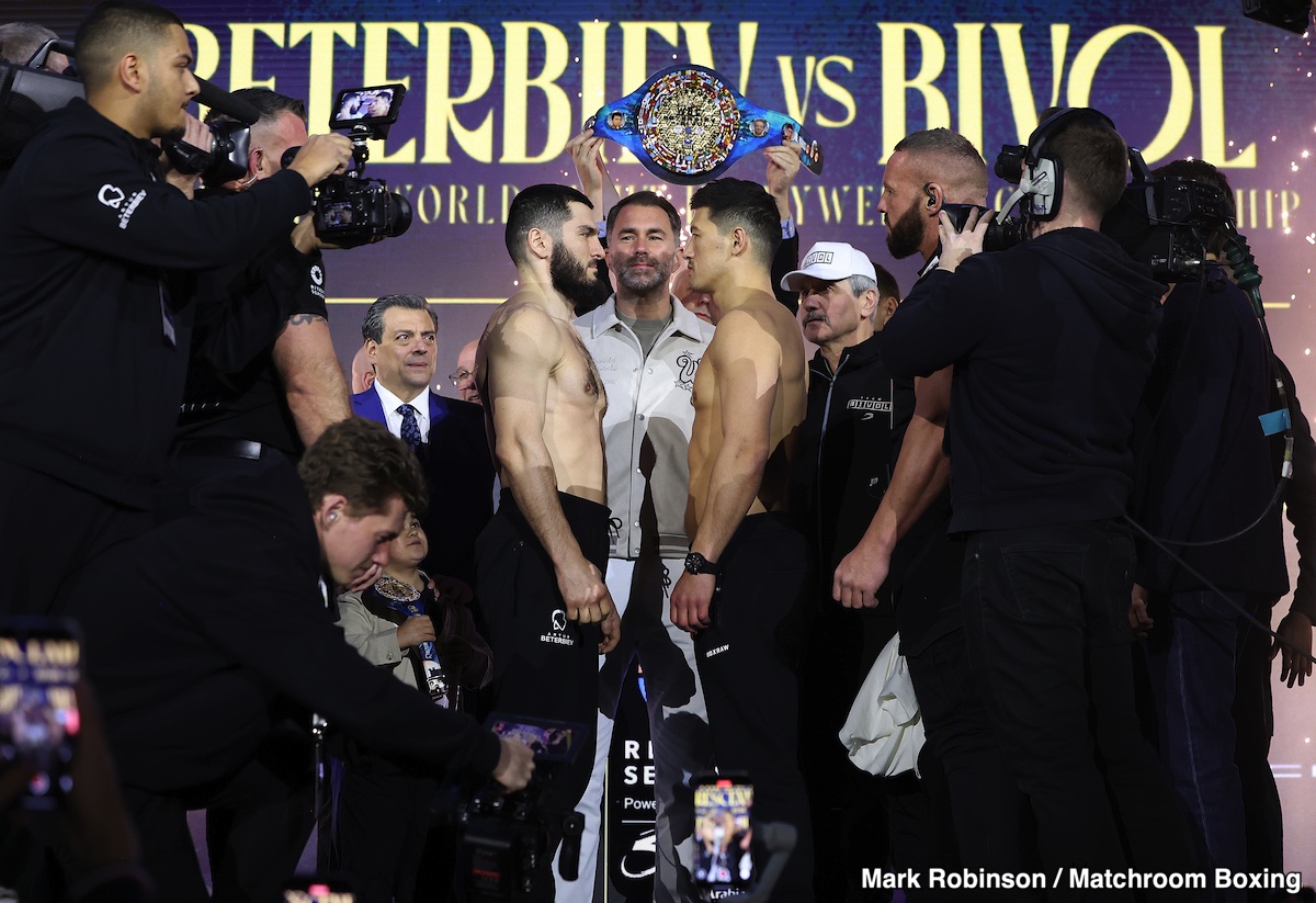 Image: Tonight's Live Results: Beterbiev vs. Bivol 2 - From Riyadh