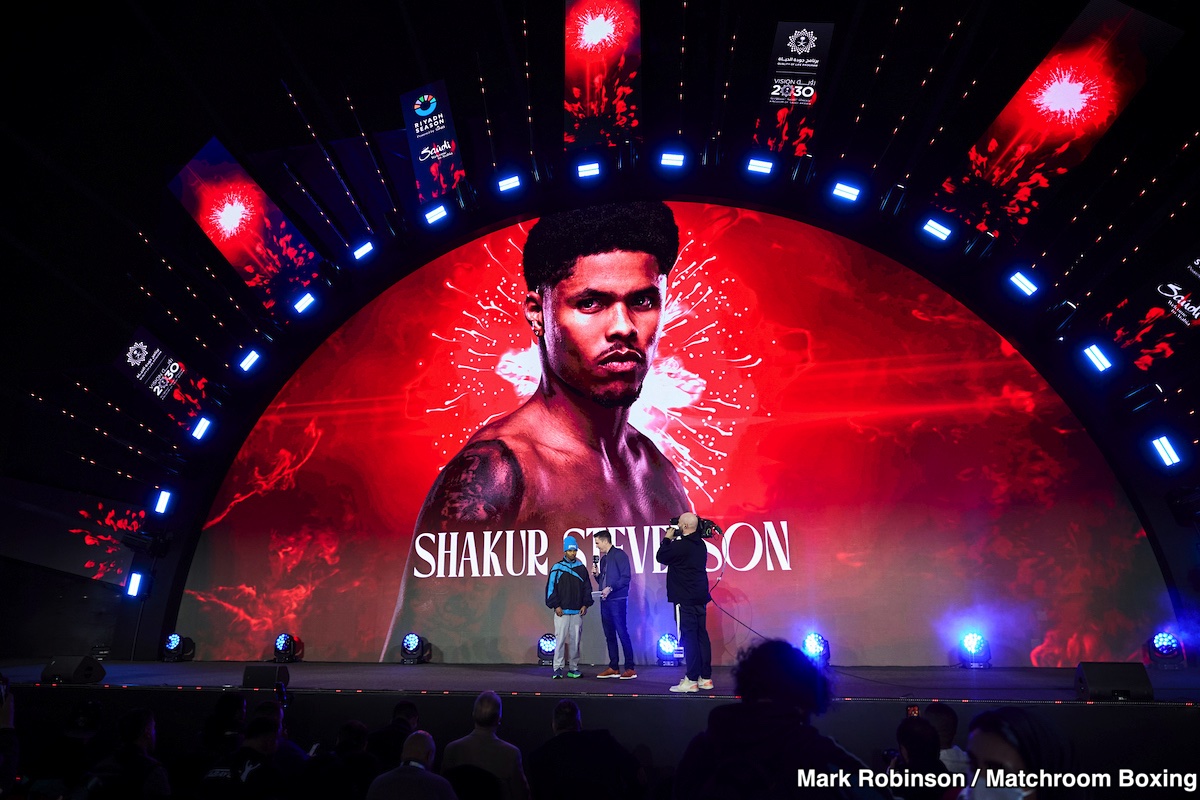 Image: Shakur Stevenson Chooses Padley: Safe Route to Davis Fight