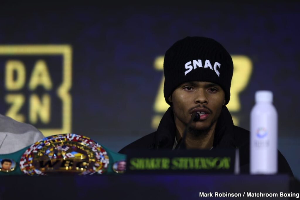 Image: Shakur Stevenson Demands Fight, Slams Gervonta Davis' 'Goofy' Claims and Conditions