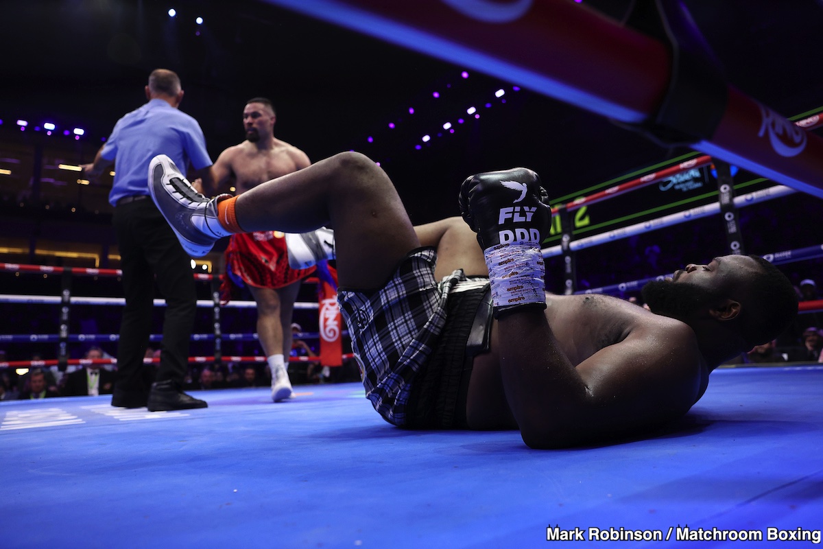 Image: Boxing Results: Bakole's Physical State a Factor as Parker Wins by Second-Round KO