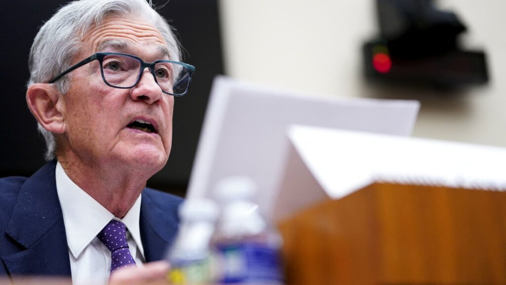 Hopes for more Fed rate cuts dim as Powell notes hot CPI means 'we're not quite there yet'