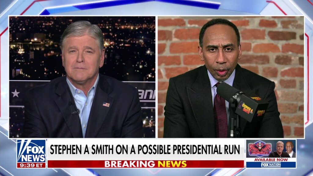 Stephen A. Smith argues he can win presidential election after Democrats' ‘pathetic’ 2024 run