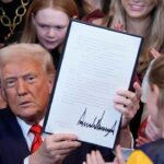 Trump touts executive order keeping biological males from women's sports