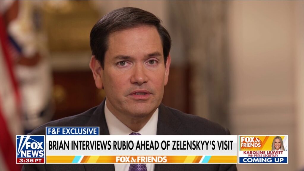 Rubio: 'Not accurate' to say Trump excluding Ukraine from Russia peace talks