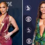 Jennifer Lopez's Navel-Bearing Gown Reminds Us of Iconic Versace Dress