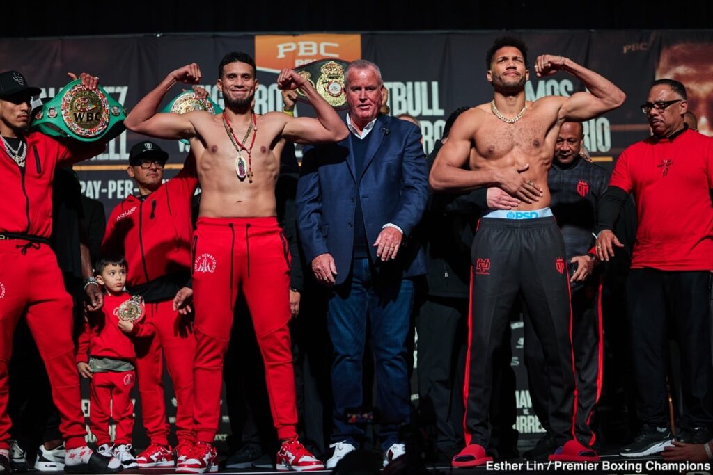 Image: Benavidez Edges Morrell In Close Fight