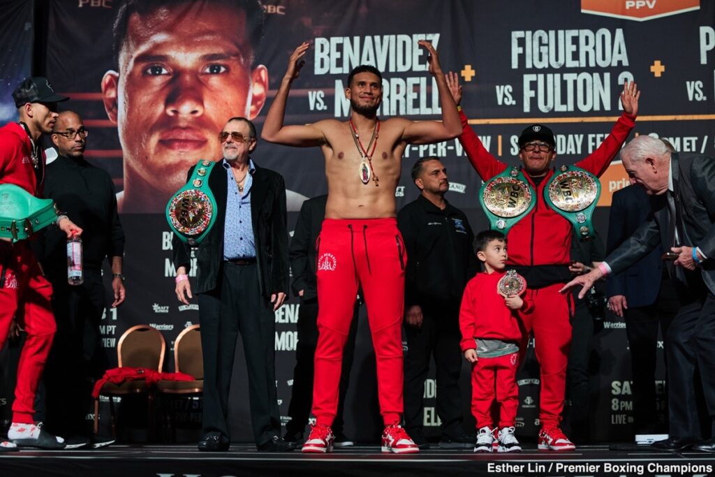 Image: Boxing Results: Benavidez Survives Knockdown, Claims Victory Over Morrell