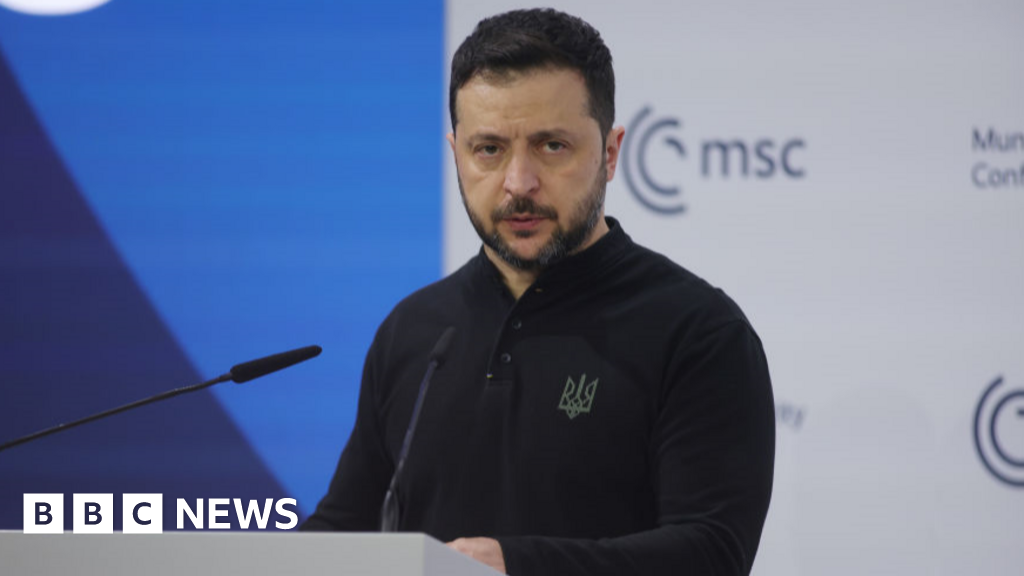 Volodymyr Zelensky calls for creation of an 'army of Europe' to face Russian threats