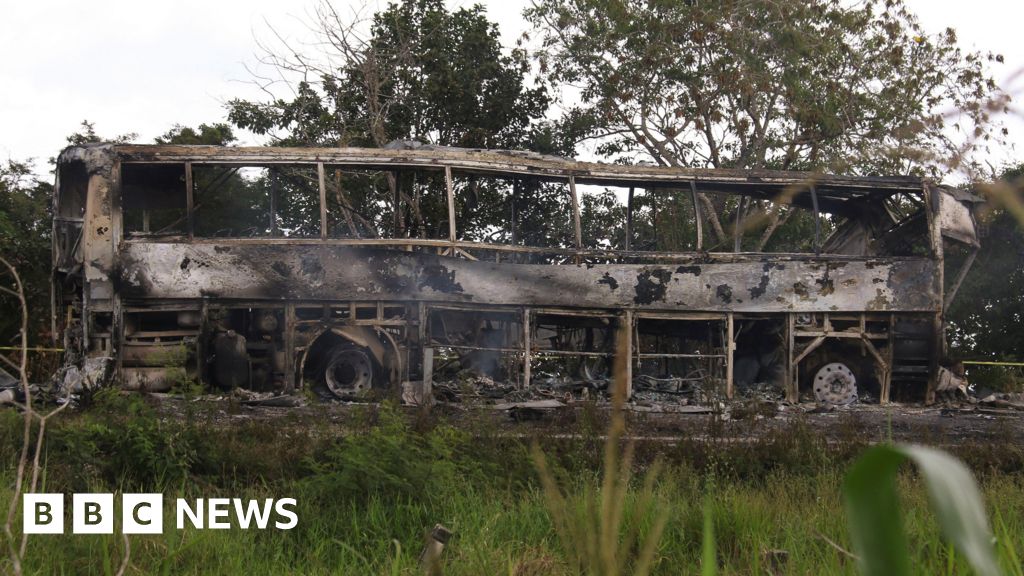 Southern Mexico bus crash kills 41, authorities say