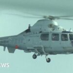 Chinese navy helicopter flies close to Philippine plane