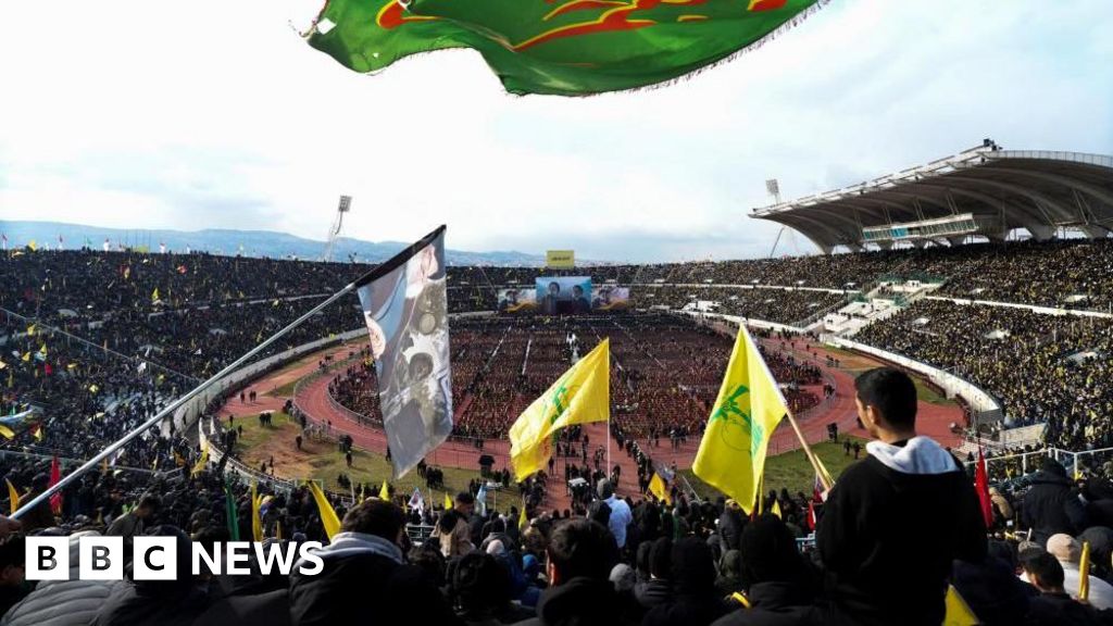 Huge crowds gather for Hezbollah leader's funeral