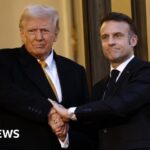 Emmanuel Macron to warn Donald Trump against looking weak to Putin