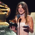 Amy Allen becomes first woman to win best songwriter Grammy