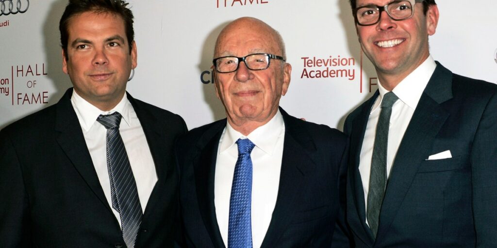 When Rupert Murdoch dies, James Murdoch says he may rein in Fox News