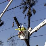 Southern California Edison says its equipment may have sparked a small wildfire that broke out the same day two other blazes ravaged thousands of Los Angeles homes