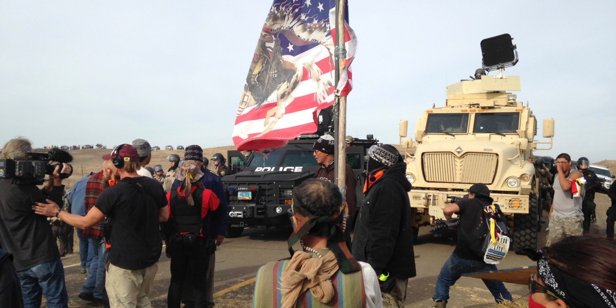 Greenpeace says pipeline company lawsuit over Dakota Access protests could drive it to extinction