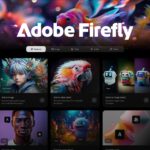 Adobe FireFly's new web application.