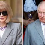 Anna Wintour Removes Sunglasses to Receive Honor From King Charles