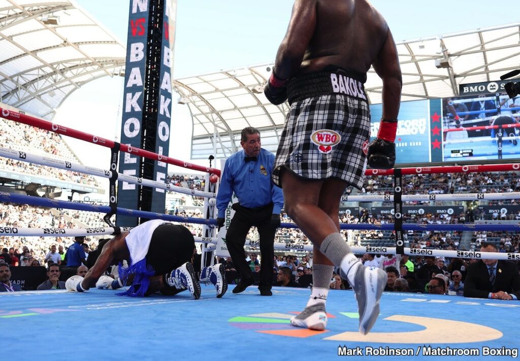 Image: Bakole Ready for War with Parker After Dubois Pulls Out