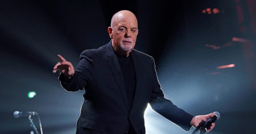 Billy Joel Falls Down After Losing Balance During Concert