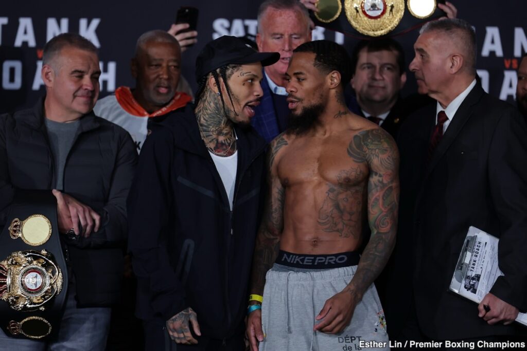 Image: Tank vs. Roach & Valenzuela vs. Russell - Weigh-in Results for Saturday