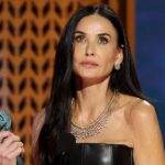 Demi Moore Gets Emotional Winning Best Actress at 2025 SAG Awards