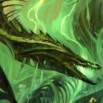 Dragon Delves Green Dragon art by Dominik Mayer.