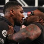 WATCH Jarrell Miller push Anthony Joshua