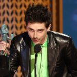 Timothee Chalamet Says He Wants to Be the Greatest in SAG Awards Speech