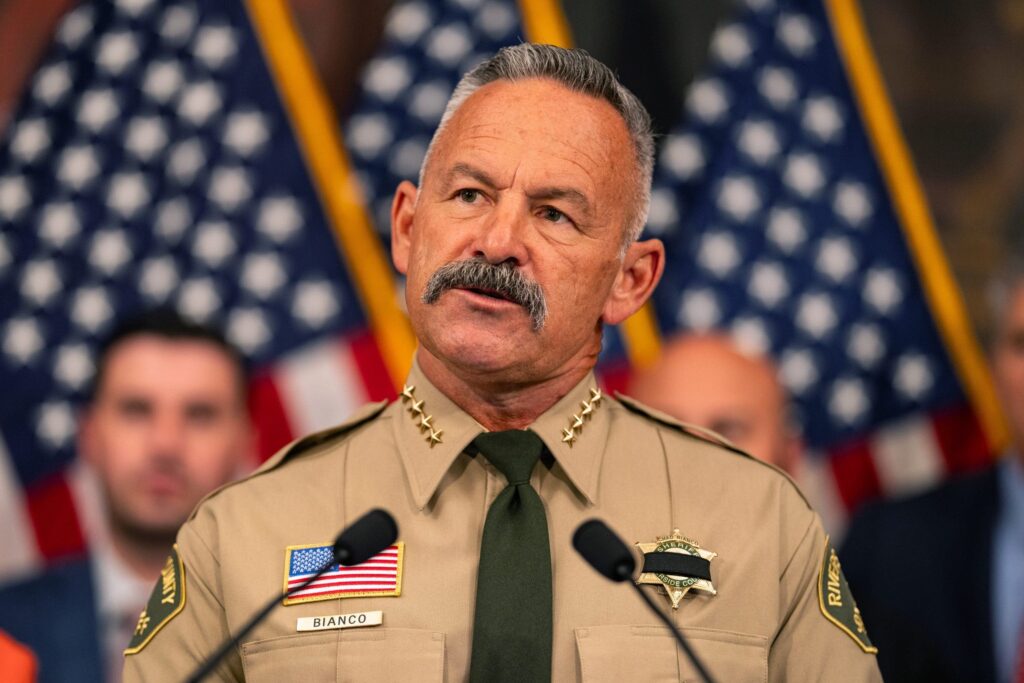 California sheriff and Trump supporter launches GOP bid to succeed Gov. Newsom