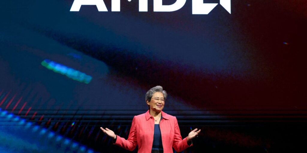 AMD shares drop as data-center sales disappoint Wall Street despite AI chip growth