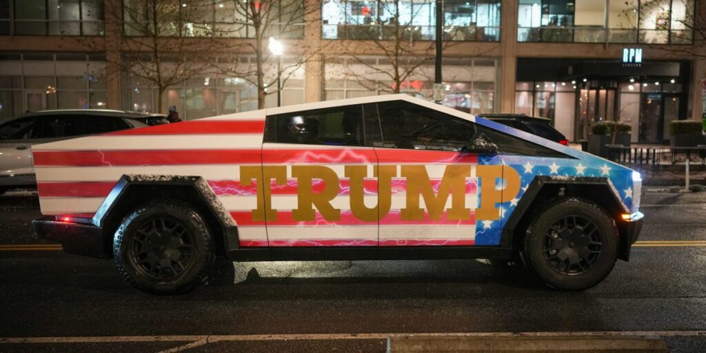 Tesla sales are cratering in California but there are now thousands of Cybertrucks roaring across the Golden State