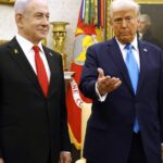 President Trump reveals vision for Gaza in AI video with luxury yachts, belly dancers, and a towering gold statue of himself