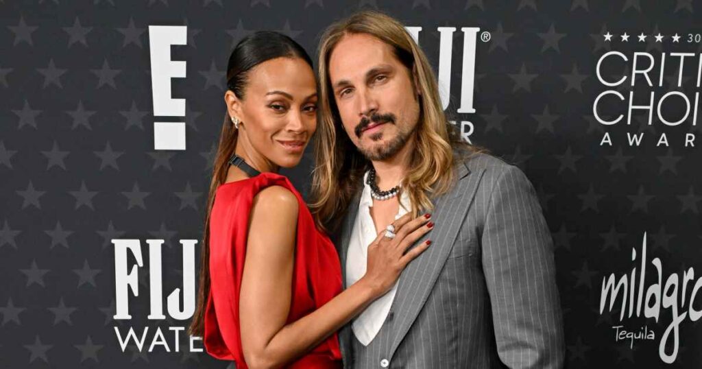 Critics Choice 2025: Zoe Saldana Jokes Why Husband Missed Win