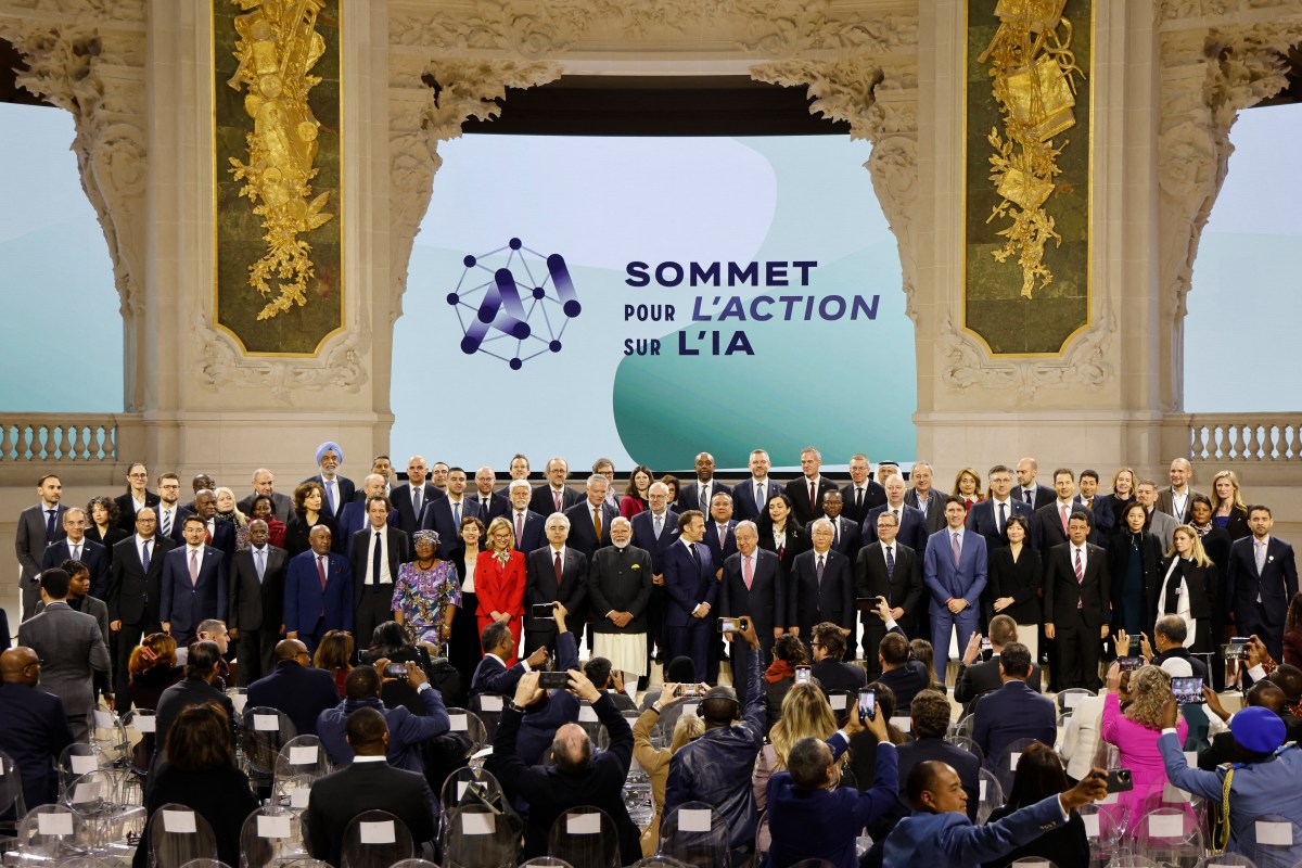 As US and UK refuse to sign the Paris AI Action Summit statement, other countries commit to developing 'open, inclusive, ethical' AI