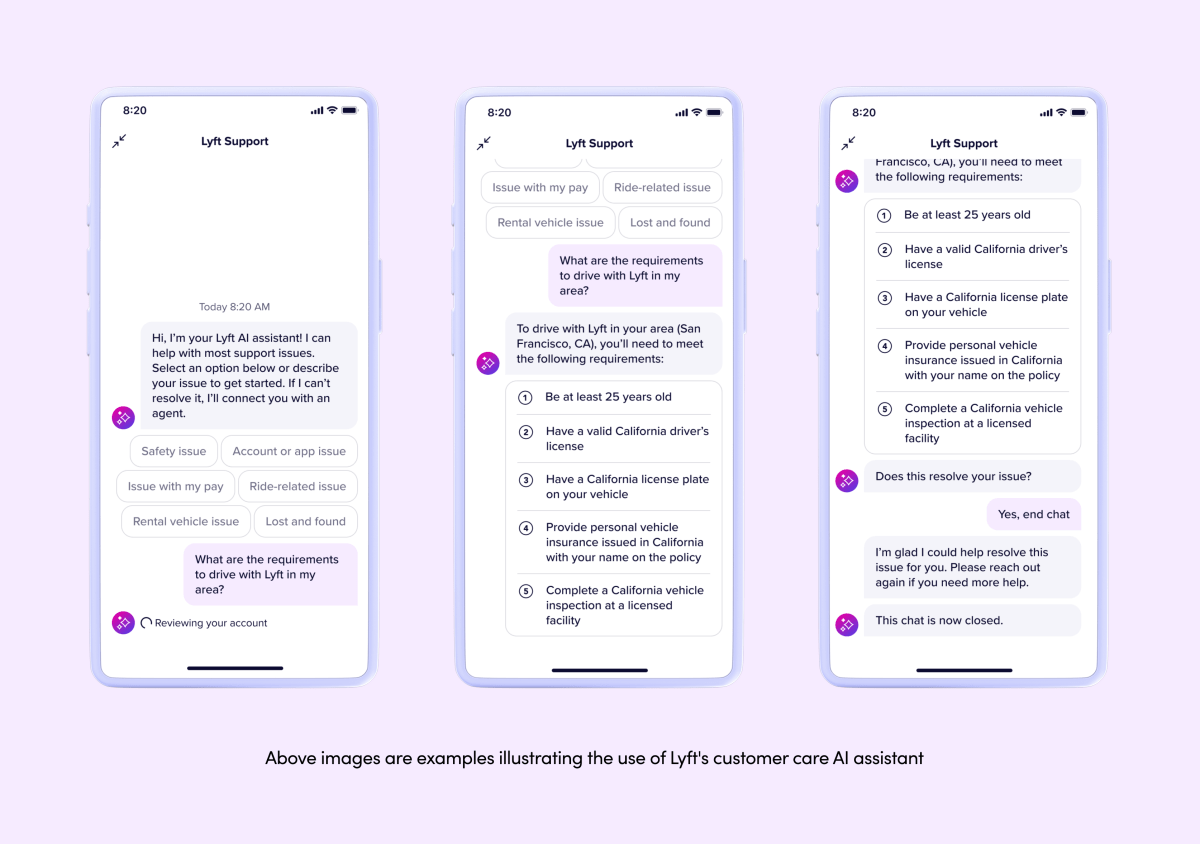 Lyft’s new AI customer assistant is powered by Anthropic’s Claude