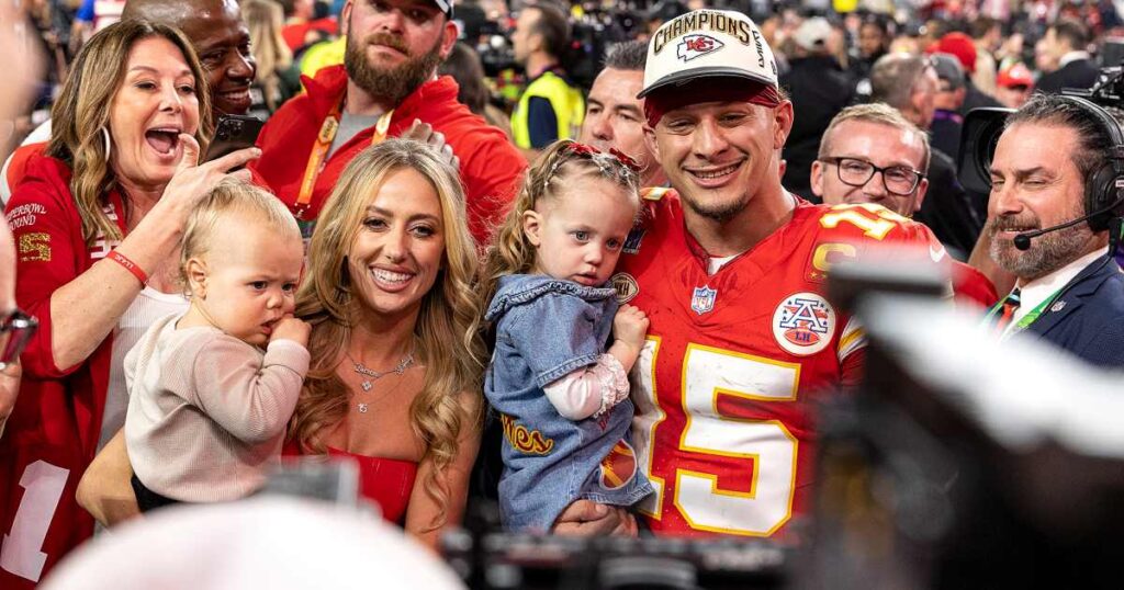 Patrick, Brittany Mahomes Host Bluey Birthday for Daughter Sterling